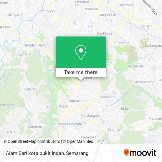 Alam Sari kota bukit indah map