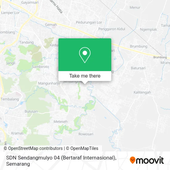SDN Sendangmulyo 04 (Bertaraf Internasional) map