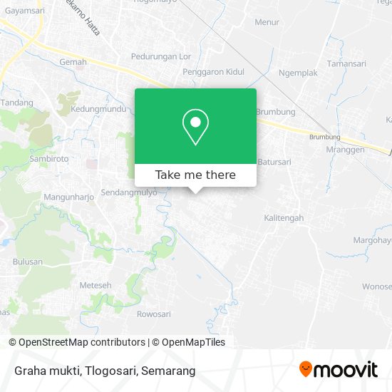 Graha mukti, Tlogosari map