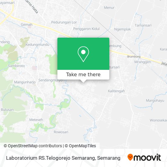 Laboratorium RS.Telogorejo Semarang map