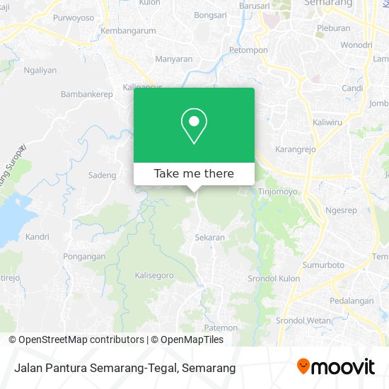 Jalan Pantura Semarang-Tegal map