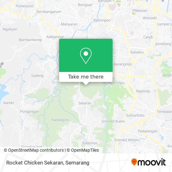 Rocket Chicken Sekaran map