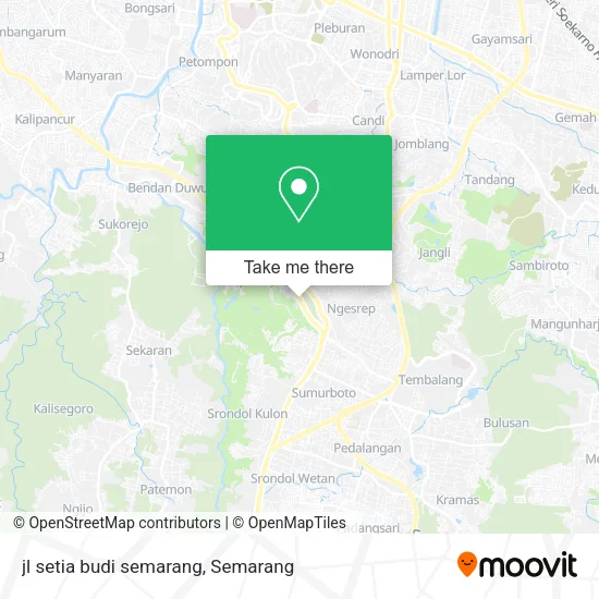 jl setia budi semarang map