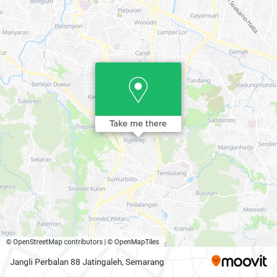 Jangli Perbalan 88 Jatingaleh map