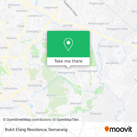 Bukit Elang Residence map