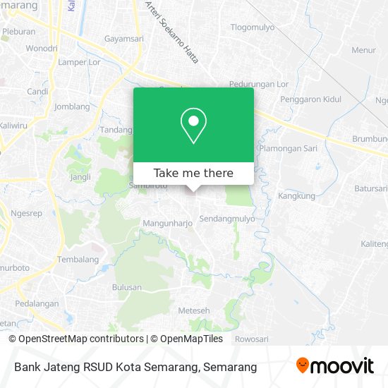 Bank Jateng RSUD Kota Semarang map