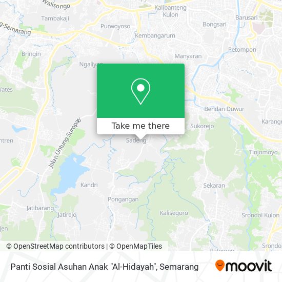 Panti Sosial Asuhan Anak "Al-Hidayah" map