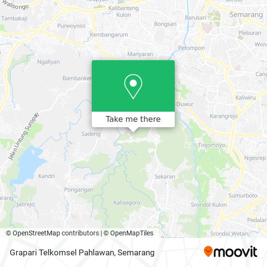 Grapari Telkomsel Pahlawan map