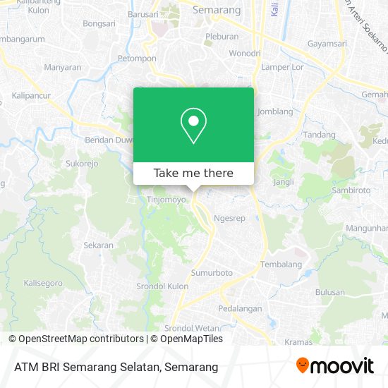ATM BRI Semarang Selatan map