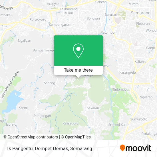 Tk Pangestu, Dempet Demak map