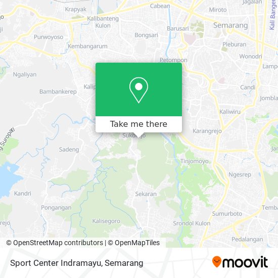 Sport Center Indramayu map