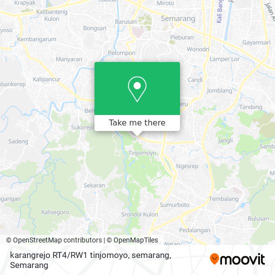 karangrejo RT4 / RW1 tinjomoyo, semarang map