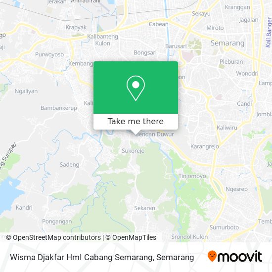Wisma Djakfar HmI Cabang Semarang map