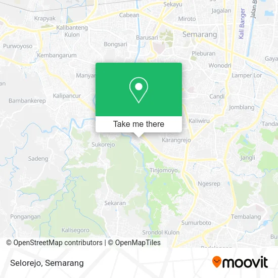 Selorejo map