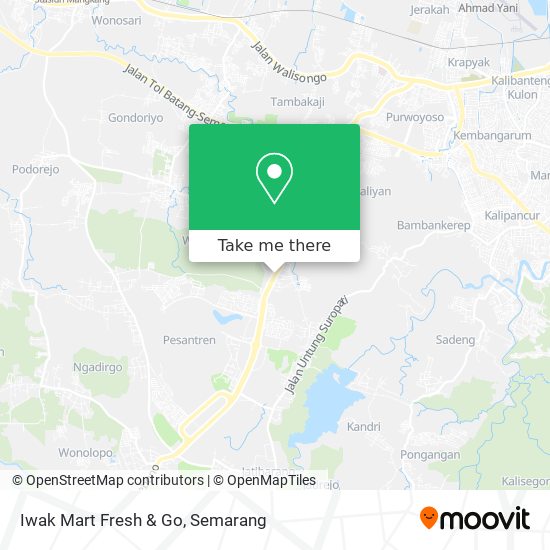 Iwak Mart Fresh & Go map