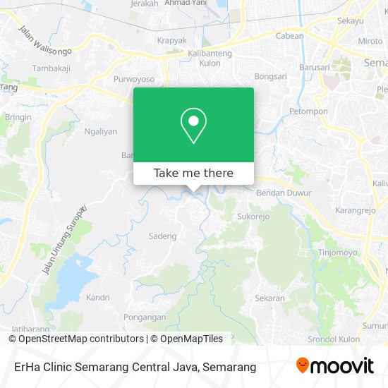 ErHa Clinic Semarang Central Java map