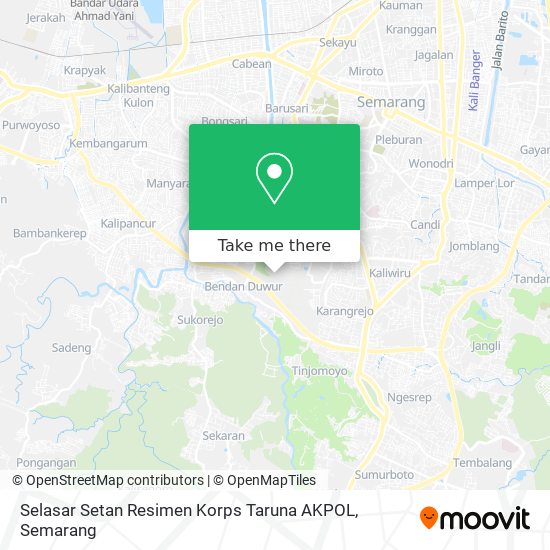 Selasar Setan Resimen Korps Taruna AKPOL map
