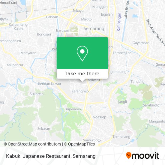 Kabuki Japanese Restaurant map