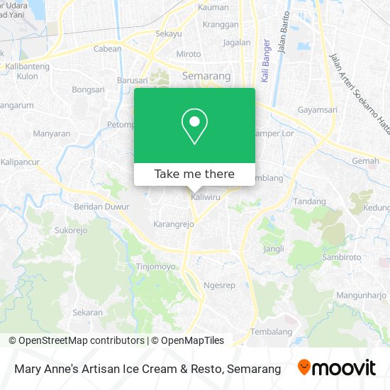 Mary Anne's Artisan Ice Cream & Resto map