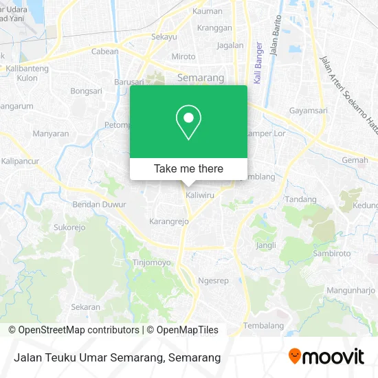 Jalan Teuku Umar Semarang map
