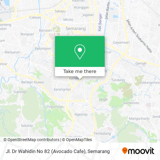 Jl. Dr Wahidin No 82 (Avocado Cafe) map