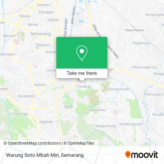 Warung Soto Mbah Min map