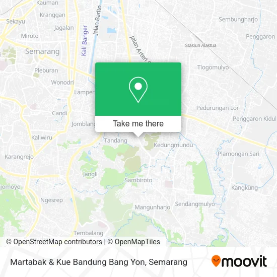 Martabak & Kue Bandung Bang Yon map
