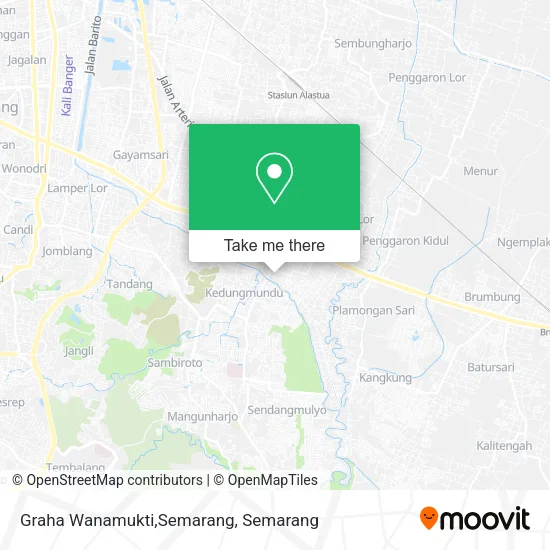 Graha Wanamukti,Semarang map