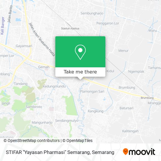 STIFAR "Yayasan Pharmasi" Semarang map