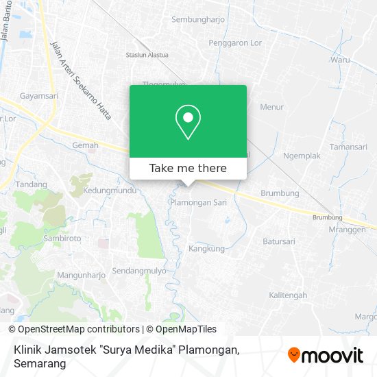 Klinik Jamsotek "Surya Medika" Plamongan map