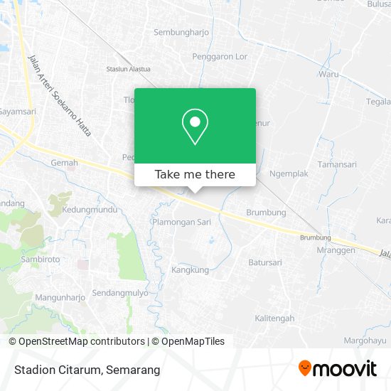 Stadion Citarum map