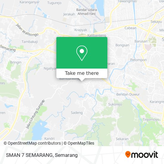 SMAN 7 SEMARANG map