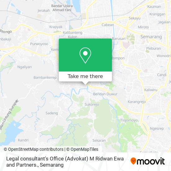 Legal consultant's Office (Advokat) M Ridwan Ewa and Partners. map