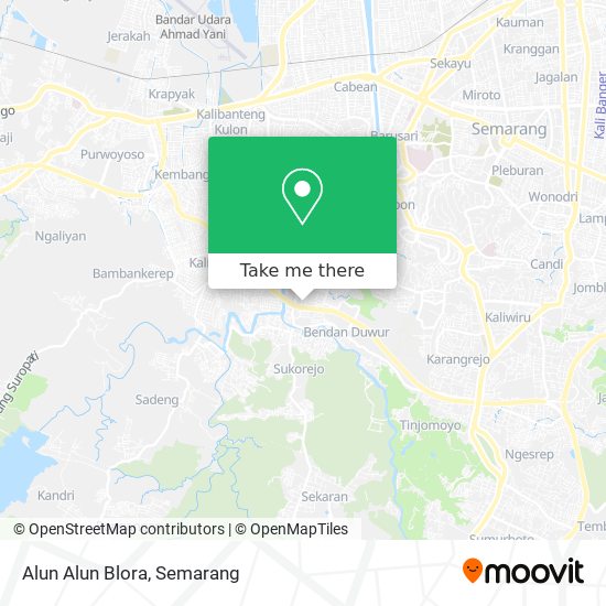 Alun Alun Blora map