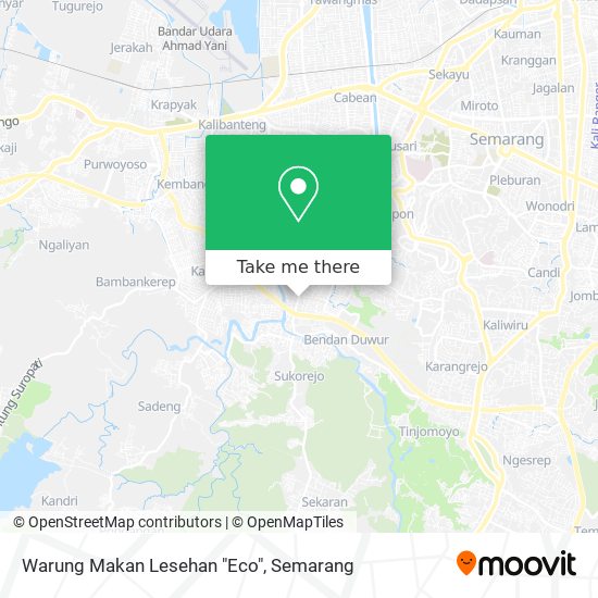 Warung Makan Lesehan "Eco" map