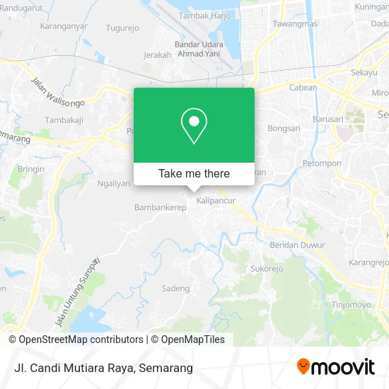 Jl. Candi Mutiara Raya map
