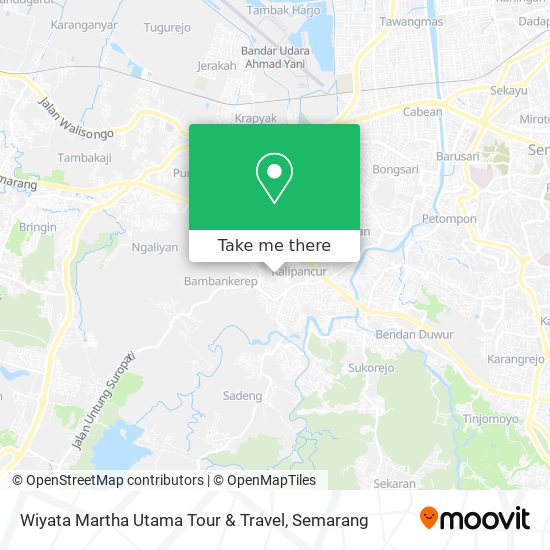 Wiyata Martha Utama Tour & Travel map