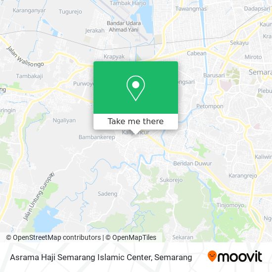Asrama Haji Semarang Islamic Center map