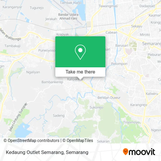 Kedaung Outlet Semarang map