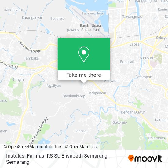 Instalasi Farmasi RS St. Elisabeth Semarang map