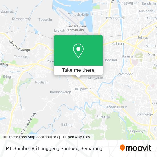 PT. Sumber Aji Langgeng Santoso map