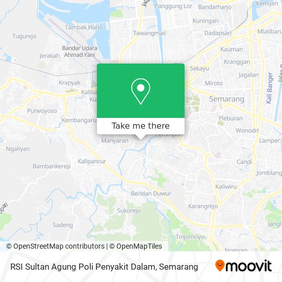 RSI Sultan Agung Poli Penyakit Dalam map
