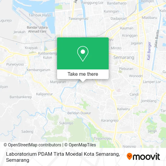Laboratorium PDAM Tirta Moedal Kota Semarang map