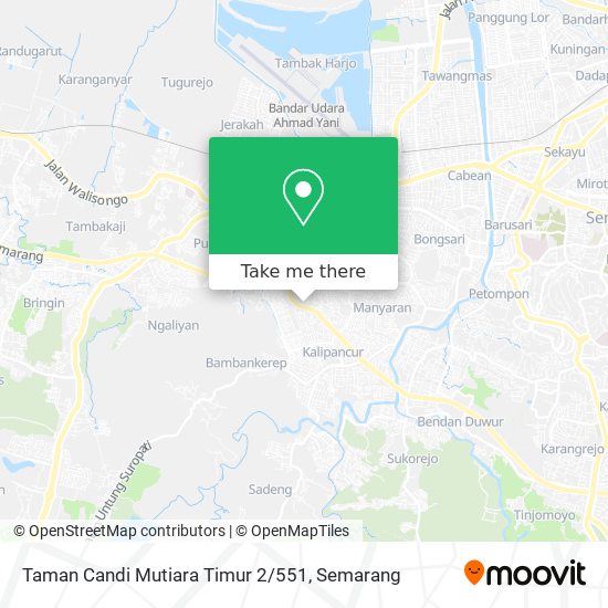 Taman Candi Mutiara Timur 2 / 551 map