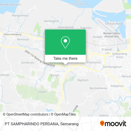 PT SAMPHARINDO PERDANA map