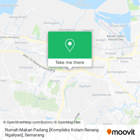 Rumah Makan Padang [Kompleks Kolam Renang Ngaliyan] map