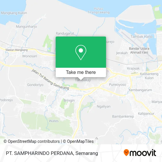 PT. SAMPHARINDO PERDANA map