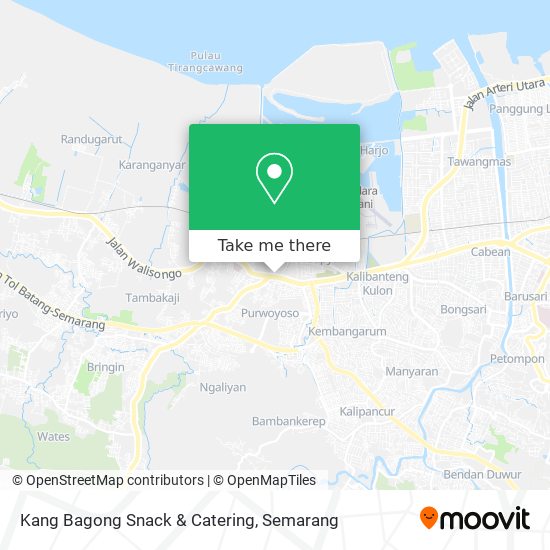 Kang Bagong Snack & Catering map