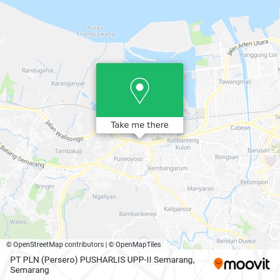 PT PLN (Persero) PUSHARLIS UPP-II Semarang map