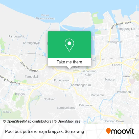 Pool bus putra remaja krapyak map